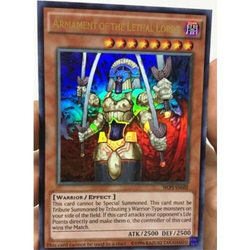 Yu Gi Oh Armament of the Lethal Lords 2006 Prize English DIY Toys Hobbies Hobby Collectibles Game Collection Anime Cards