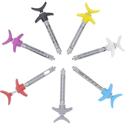 1 piece Dental Instruments Intraligamental Syringe Dental Surgical Implant Tool Dental Stainless Steel Aspirating Syringe