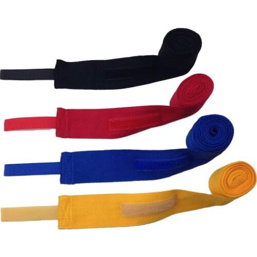 2.5m Cotton Bandage Boxing Wrist Bandage Hand Wrap Combat Training Gloves