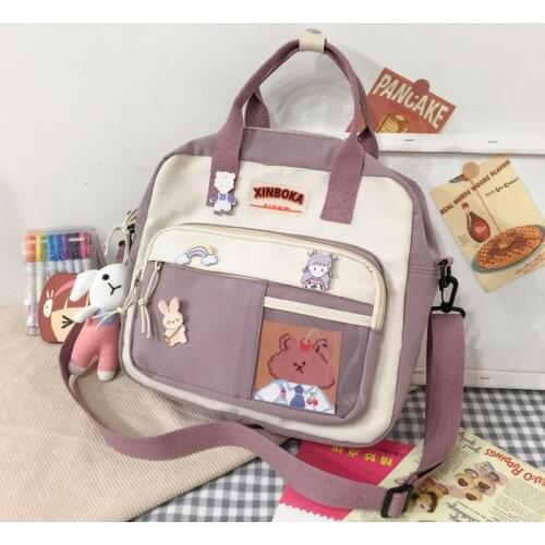 2021 Waterproof Small Backpacks Women Cute Cartoon School Bags for Teenage Girls Travel Backpacks Students Bookbags Female