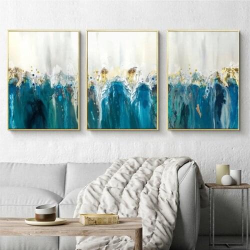 3 Panels Nordic Style Decoration Maison Moderne Salon Wall Art on Canvas Customize Cuadros Living Room Decor Posters and Prints