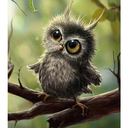 5D DIY Diamond Painting Full Square Round Rhinestone Embroidery Cute Eagle Cross Stitch Craft Home Decoration Diamond Art