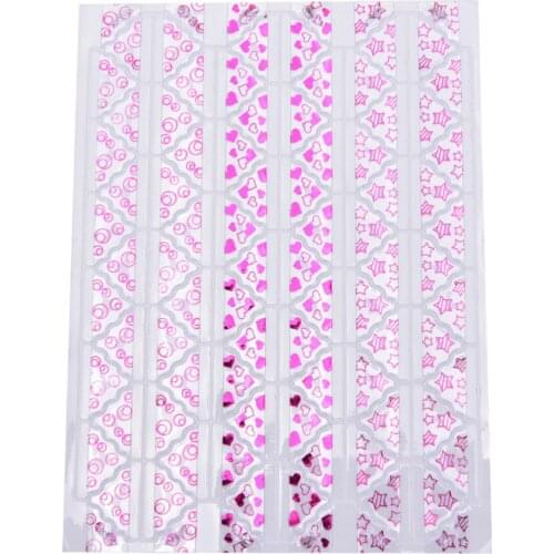 72pcs/sheet Lovely Star Heart Memo Sticker Album Decor Sticker Retro Pvc Photo Corner Sticker