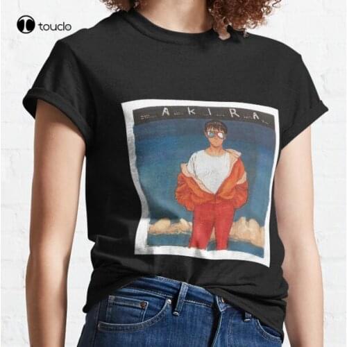 Akira Shoutarou Kaneda Art Book Official Art Classic T-Shirt Tee Shirt Orange Shirts For Women