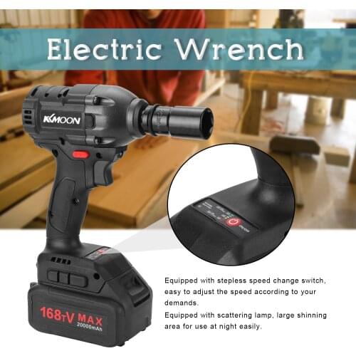 168TV 20000mAh Household Multifuctional Electric Wrench Mini Screwdriver Rotation Ways Speeds Adjustable Home Electric Wrench