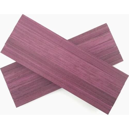 Wooden Decoration Wood DIY Purple Heart Sappan Purple Core Wood Violet Purple Wood DIY Handmade Raw Materials Wood Craft
