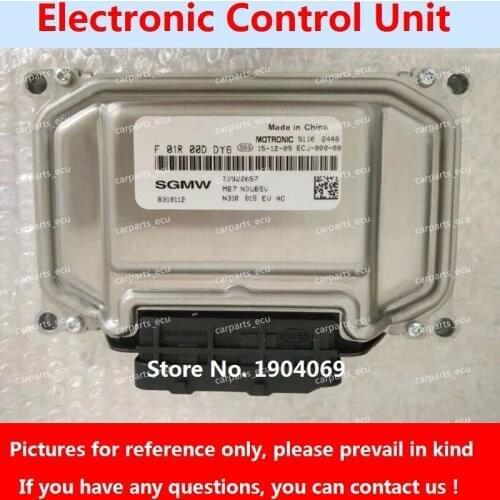 Engine Computer Board F01R00DDY6 23922657 F01RB0DDY6 ME7 ECU F01R00DC51 EC3610206N F01RB0DC51 For Wuling/Penglai Car