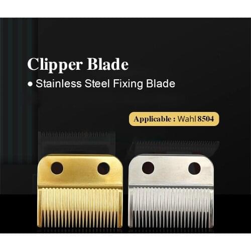 Barber Product 1Pc Cordless Electric Shaver Replacement Cutter Head Clipper Blade Metal Bottom Cutter For Hair Clipper Wahl 8504