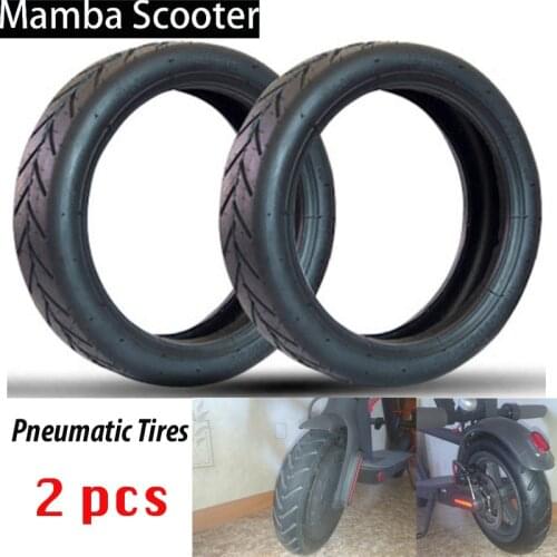 2 Pcs Inner Tubes Pneumatic Tires Inflation Tube for Xiaomi Mijia M365 Electric Scooter 8 1/2x2 Upgraded Thick Wheel Vacuum Tyre