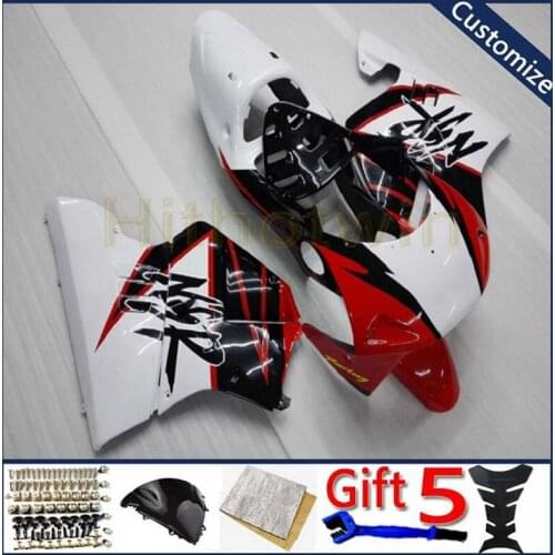 Custom motorcycle cowl For NSR250R MC28 1994 1995 1996 NSR 250R MC28 bodywork kit motorcycle fairing red black