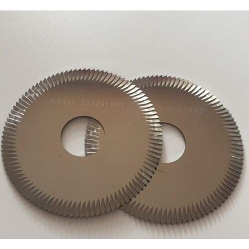 Carbide side milling cutter 80-1.2-22 MINIT face cutter replace SILCA DUO and SILCA DUO PLUS key cutting machines