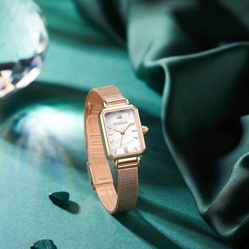 Женские прямоугольные часы WISHDOIT China At AliExpress