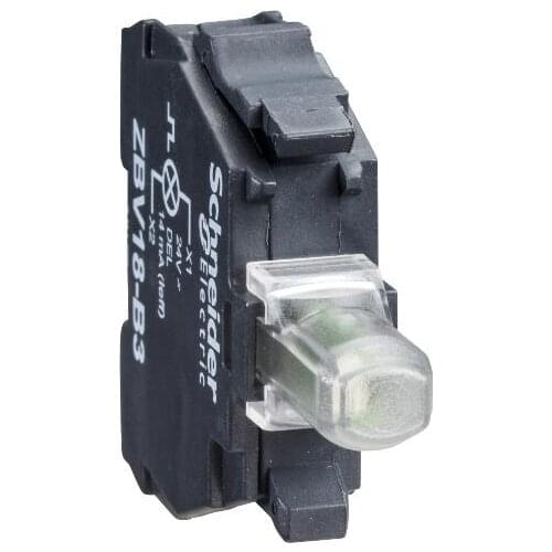 ZBVB3 Light block for head Ø22, green, integral LED, 24 V AC/DC