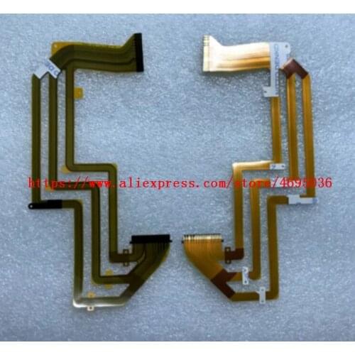 LCD hinge rotate shaft Flex Cable for Sony HDR-PJ30E HDR-PJ50E HDR-CX580 PJ30 PJ40 PJ50 CX580 PJ580 PJ590 PJ600 Video camera