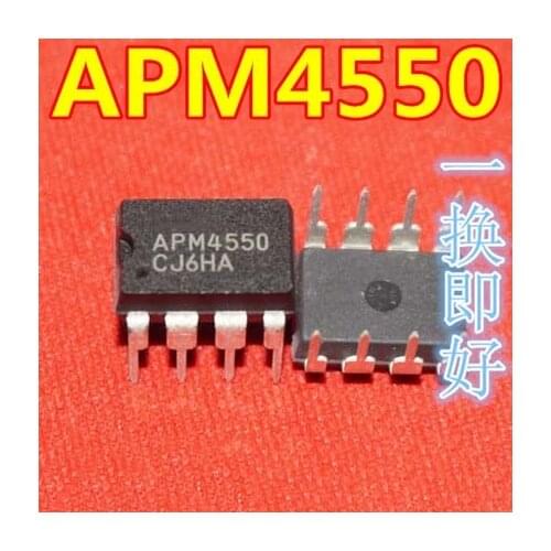 10pcs/lot APM4550 4550 DIP-8 In Stock