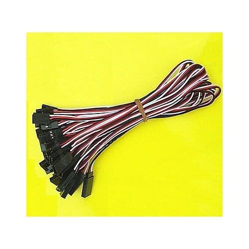 20 Pcs 30cm Servo Extension Lead Wire Cable For Futaba JR