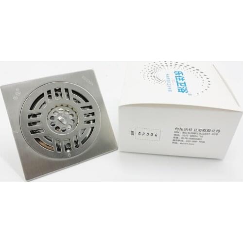 2020 New Insert Round Floor Waste Grates Bathroom Shower Drain Floor Drain Simple Fltro Ducha Drain Hair Invisible Anti odor