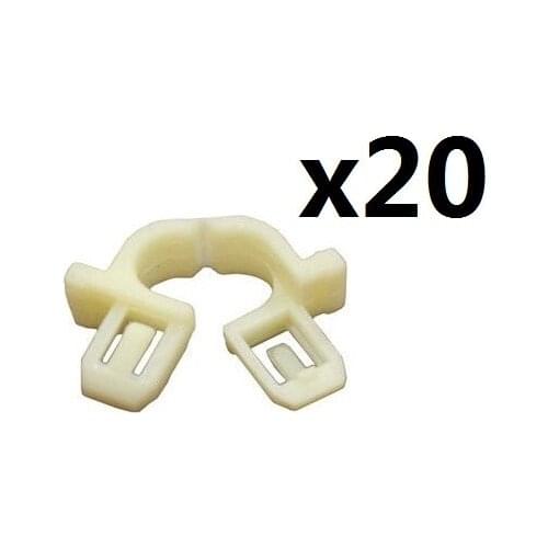 20x Nylon Fit For Honda Acura #90652-SB2-023 Windshield Washer Rivet Retainer Clip