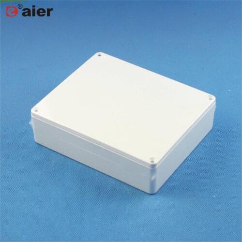 5PCS White 1590XX die cast stomp alumininum pedal box