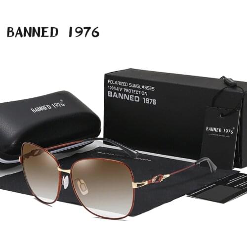 Женские солнцезащитные очки BANNED 1976 China At AliExpress