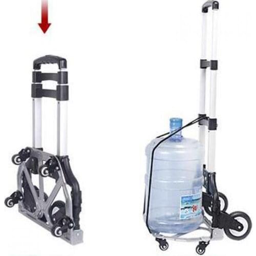 Household Trolley Car Small Portable Folding Climbing Artifacts, Trolley Carts, Luggage Carts, Trailers, Carts, Shopping Carts