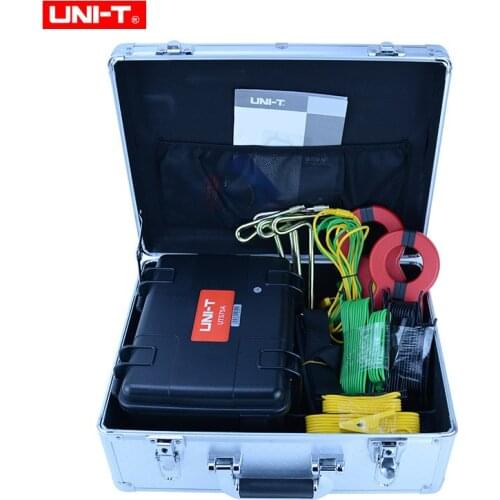 UNI-T UT575A Digital Double Clamp Grounding Resistance Tester high precision ground resistance/soil resistivity meter