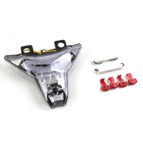 For Kawasaki Z1000 2014 2015 LED Turn Signals Brake Tail Light Motorcycle Parts Taillight Z 1000 14 15 Smoke Clear