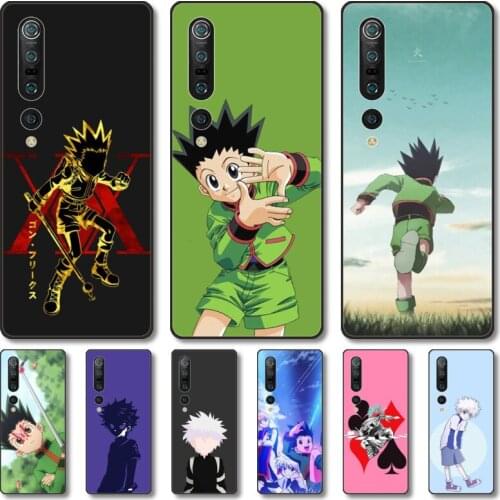 Freecss japan anime Phone Case For Xiaomi MI 11 10 9 5g Lite Ultra Pro Note S Black Shell Cover