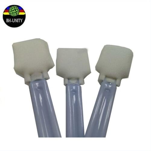 Good quality import cleaning swab stick for roland /mimak/i mutoh/ lsolvent printer for sale