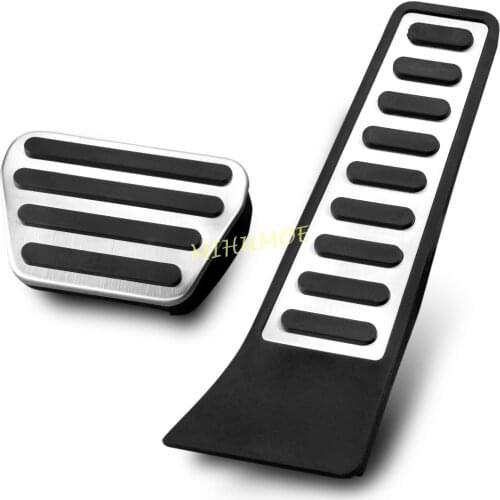 Stainless Steel Gas Brake Accelerator Pedal Cover For 2003-2012 Range Rover L322