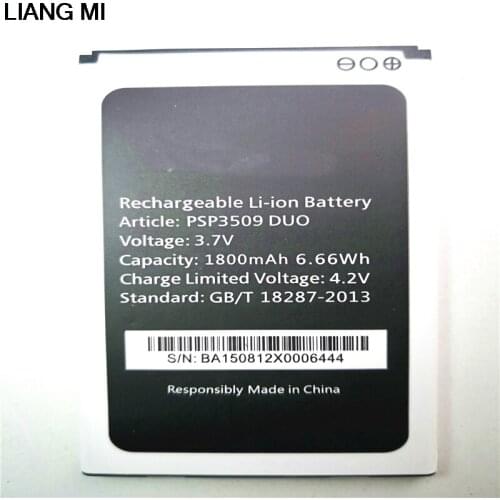 New 1800mAh PSP3509 DUO Replacement Battery For Prestigio Wize D3 E3 K3 PSP3509 DUO PSP 3509 with phone stander