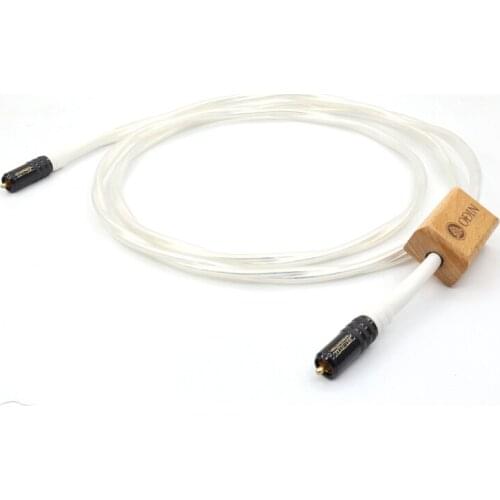 Yter ODIN Reference 75Ohm Digital Coaxial Audio Copper plated Gold RCA cable with WBT-0144 connector plug