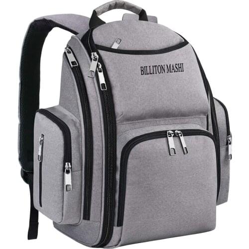 Diaper Bag Backpack Large Multifunction Waterproof Travel Baby Nappy Changing Bag with Insulated Pockets Stroller Straps