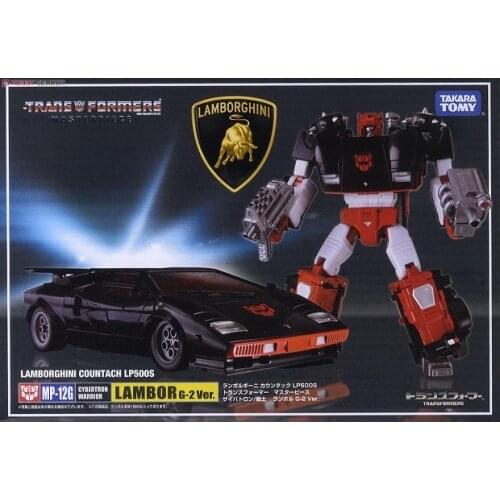 Takara Tomy Transformers MP12G MP-12G Sideswipe Black Car Robot Toy Deformation Robot Toy for Kids