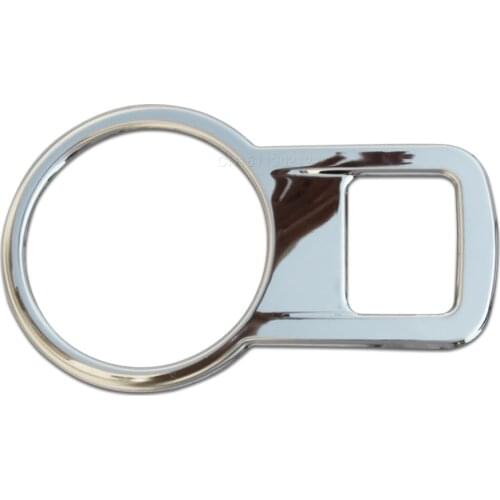 Top Quality ! Stainless Steel Headlight Switch Decoration Cover Sticker For Volkswagen VW POLO 2014 2015