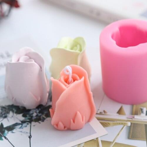 3D Rose Silicone Mould DIY Handmade Soap, Aromatherapy Candle Mould, Resin Ornament Tool