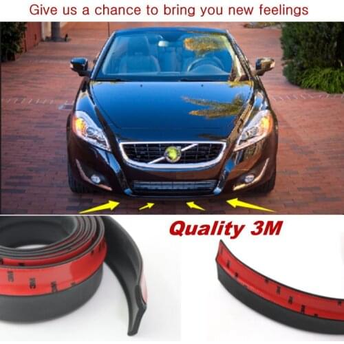 Car Front Lip Deflector Lips Skirt For Volvo C70 S90 V90 940 960 Body Chassis Side Protection / Spoiler Lip Valance car Surround