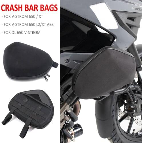 DL650 V-STROM Motorcycle Crash Bar Bags Frame Storage Bag Toolkit Storage Package FOR SUZUKI V-STROM 650 L2/XT ABS Vstrom DL 650