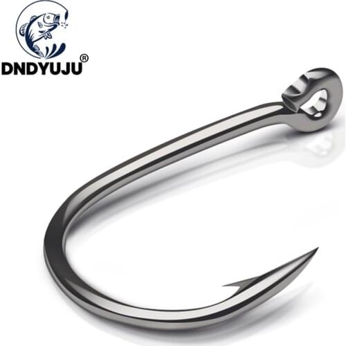 DNDYUJU 500pcs/box Fishing Hooks Set Barbed Circle Carp Hook 3#-12# High Carbon Steel Sea Fishing Accessories Tackle