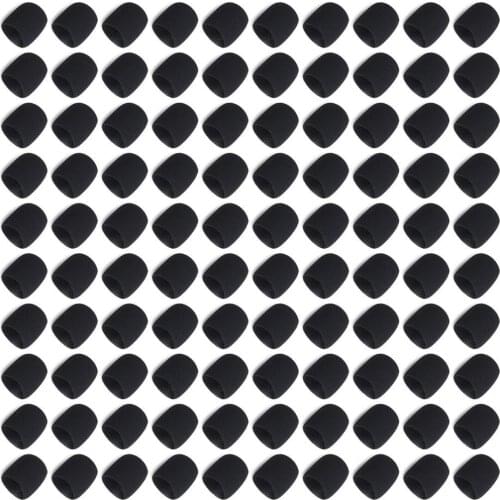 100PCS Replacement Microphone Sponage (inner) Windscreens Foam for Shure SM58 SM58S SM58L BETA58 PG58 SLX24 Handheld Accessories