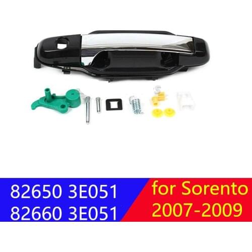 For KIA Sorento 2007-2009 Chrome Outside Door Handle LH RH Genuine 826503E051 826603E051 82650 3E051 82660 3E051