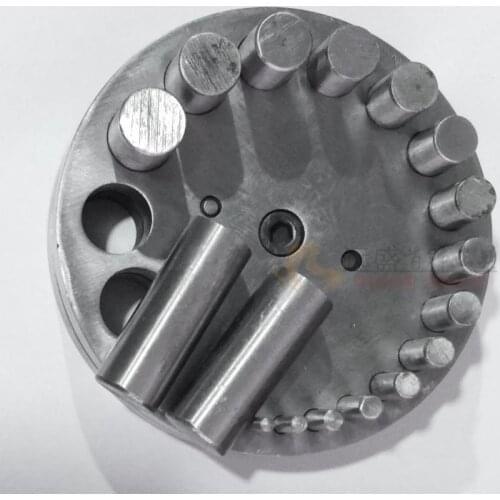 Jewelry Tools Metal Disc Cutter Set 17PCS dies Round Cutting Tools 4mm-20mm Cutters