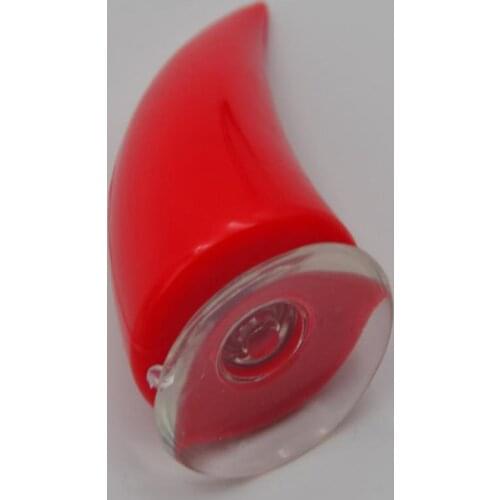 Motorcycle Helmet Devils Horn Decoration Horn for Helme w/ Suction Cup Mounted