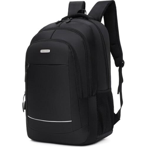 Mens and womens business and leisure multi-purpose backpack large-capacity Oxford cloth computer bag simple school bag