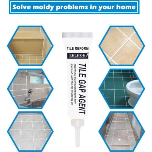 Tile Grout Tile Whitening Agent Beautiful Seaming Agent White Paste For Tile Ground Seaming Whitening Of Ground Joints Drop Ship