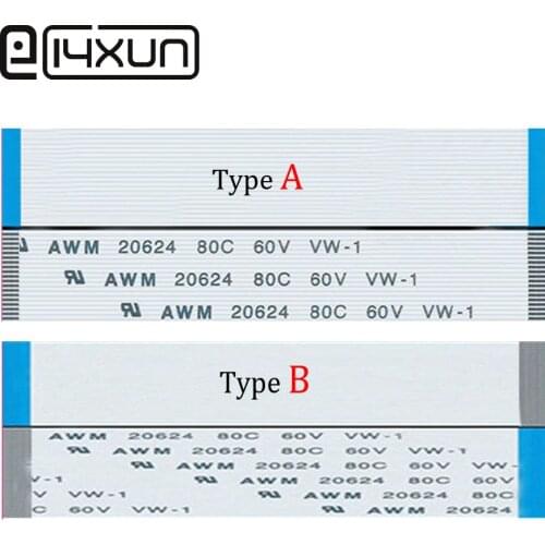 5pcs/lot FFC/FPC Flat Flex Ribbon Cable 12Pin 22Pin 32Pin 42Pin Same Side 0.5mm Pitch AWM VW-1 20624 80C 60V Length 15cm