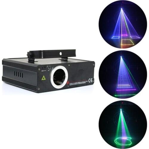 Full Color Animated Laser Lamp, Sound Control Stage Lighting, KTV Flash Lamp, Colorful lights, Home Bar, Karaoke Room, Laser Lam