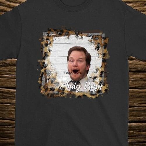 Andy Dwyer Chris Pratt Parks and Recreation Leopard ks Day Shirt Mother Father Day Gift For Men Women Q012804
