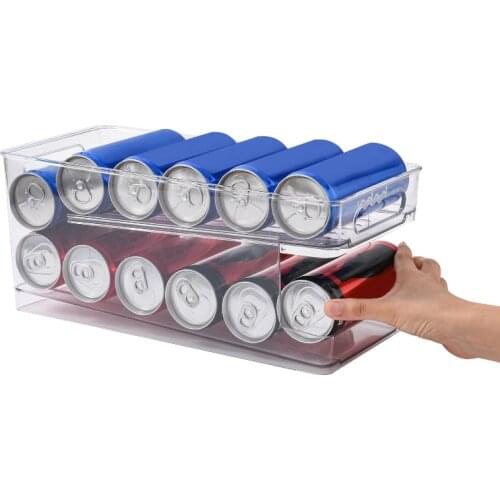 Beverage Can Dispenser Racks Storage Organizer Holder for Canned Food or Pantry