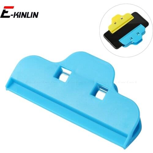 2pcs/lot Universal Plastic Clip Fixture For iPhone Cell Phone LCD Screen Repair Fastening Clamp Repair Tool Non-slip Handle